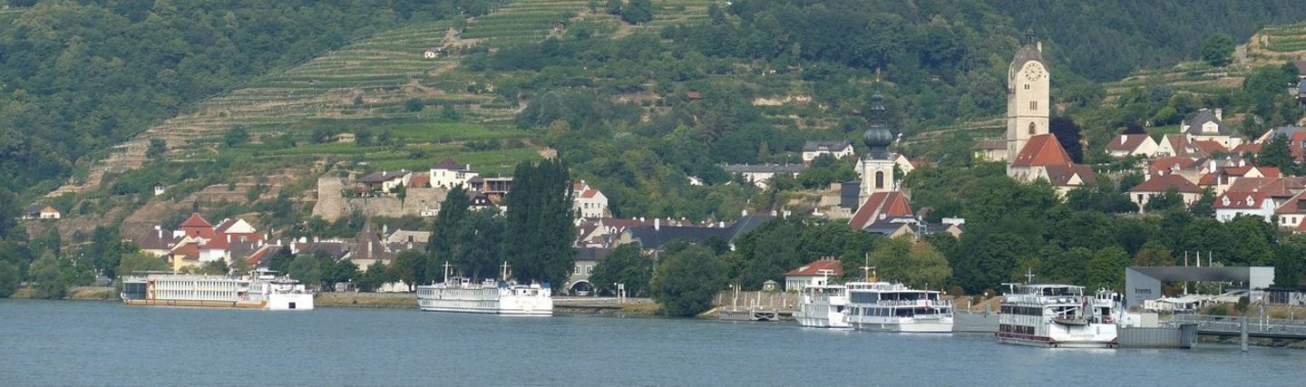 Ansicht von Krems an der Donau